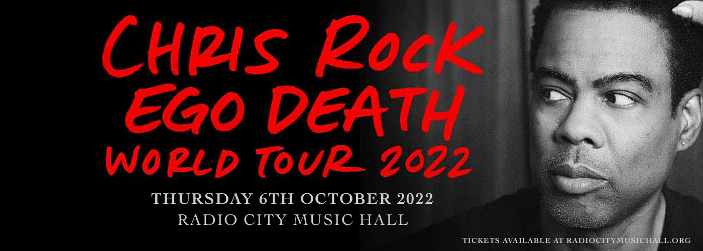 Chris Rock Tickets 6th October Radio City Music Hall