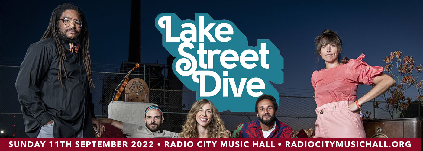 Lake Street Dive Tickets 11th September Radio City Music Hall