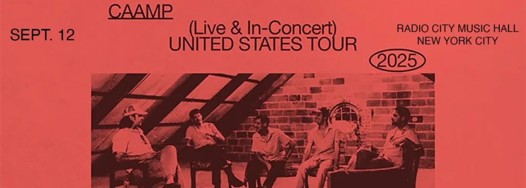 Caamp at Radio City Music Hall
